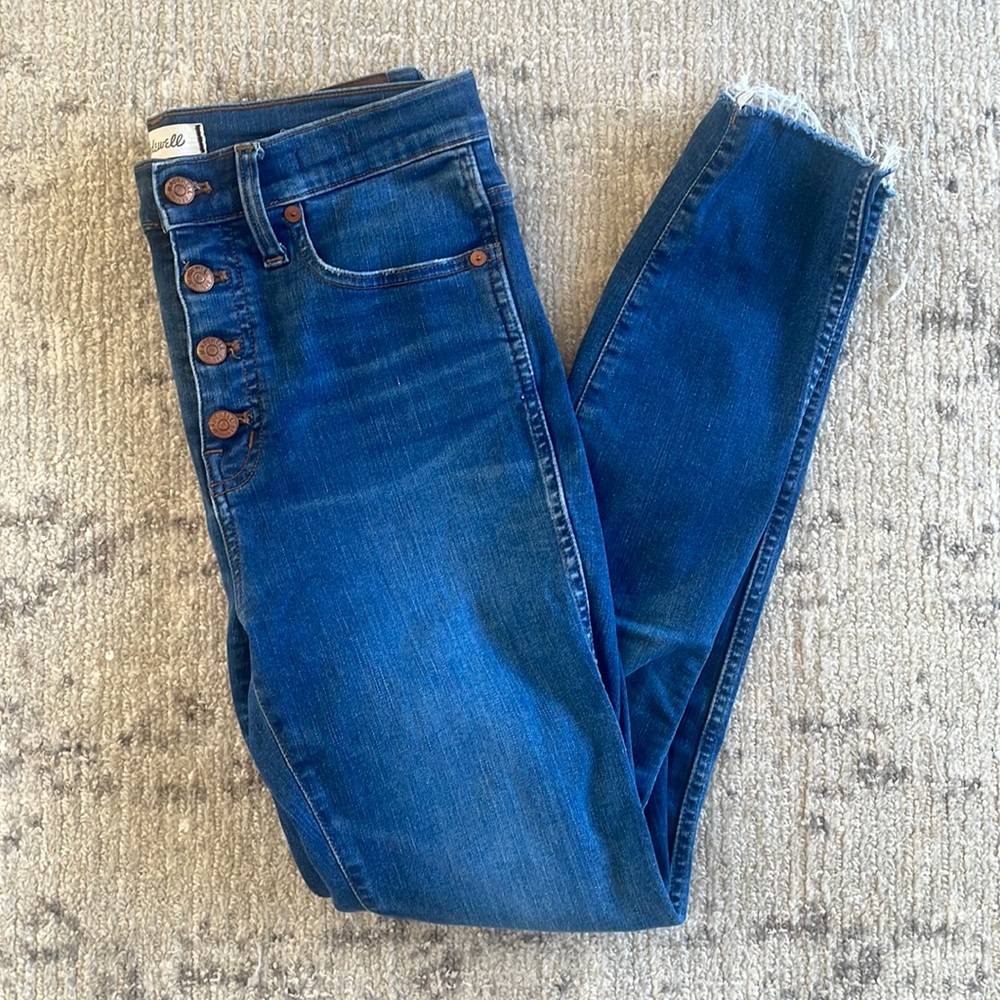 Madewell 10” High Rise Skinny Jeans